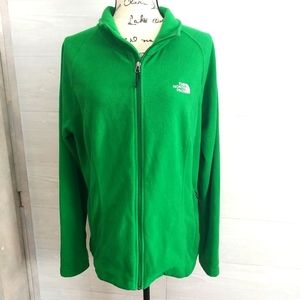 COPY - The North Face Women's Zip Up Green Size XL